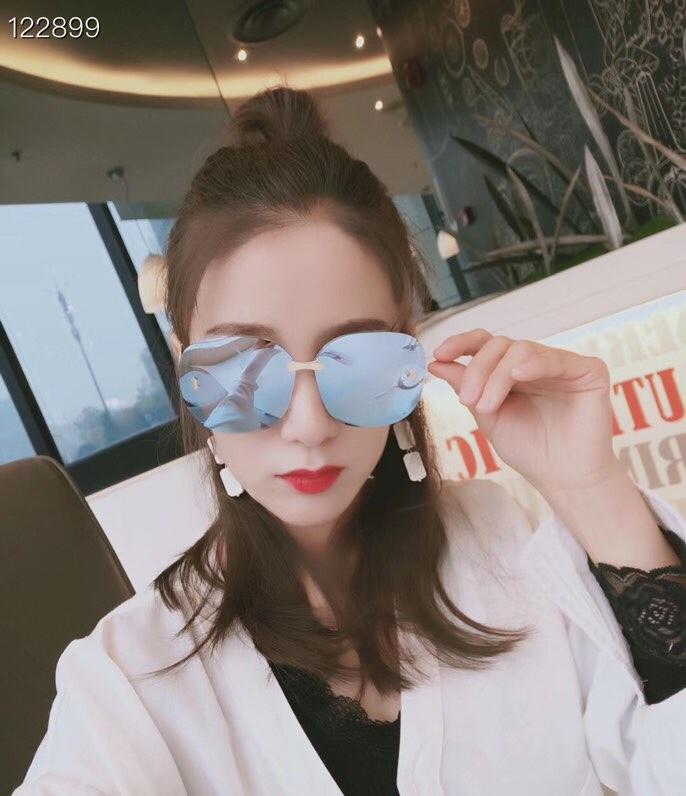 GUCCI古馳 2019新款 網紅同款太陽鏡 3346  lly1309